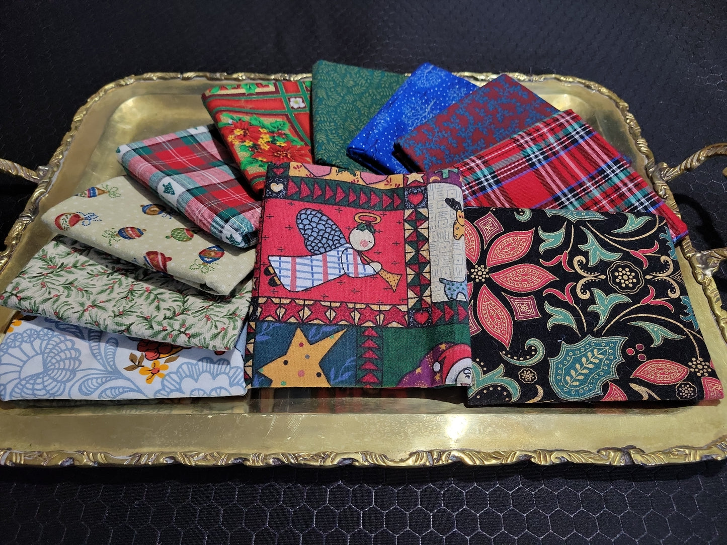 Fat Quarter Bundle 11pcs - Candlewick & Hollydust