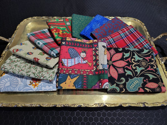 Fat Quarter Bundle 11pcs - Candlewick & Hollydust