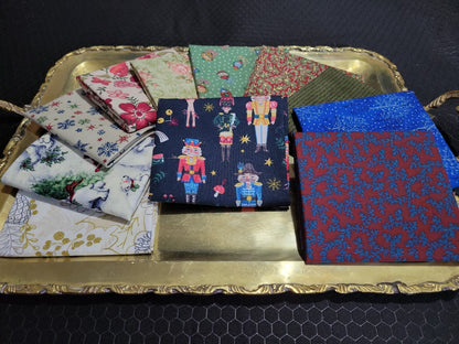 Fat Quarter Bundle 11pcs - Mistletoe Mischief